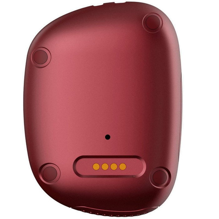 Leotec Localizador GPS Tracker 4G Rojo con Botón SOS y Detector de Caídas